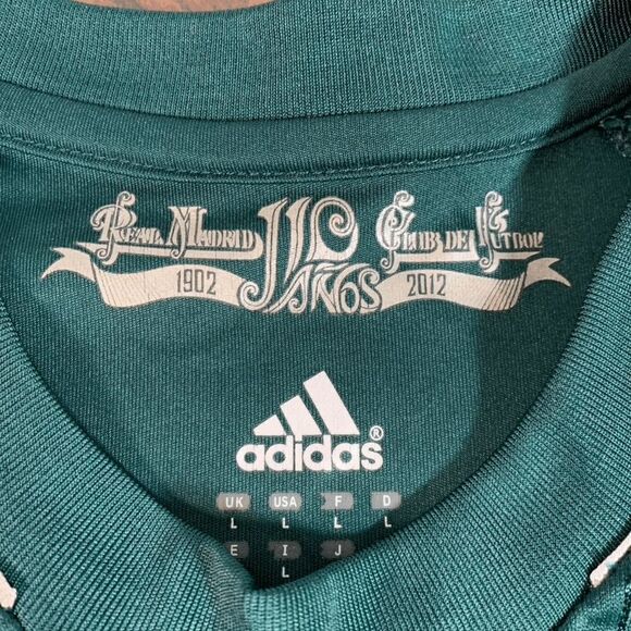 Adidas Real Madrid soccer Jersey‎ 2012/2013 Size Large RARE - Picture 5 of 8